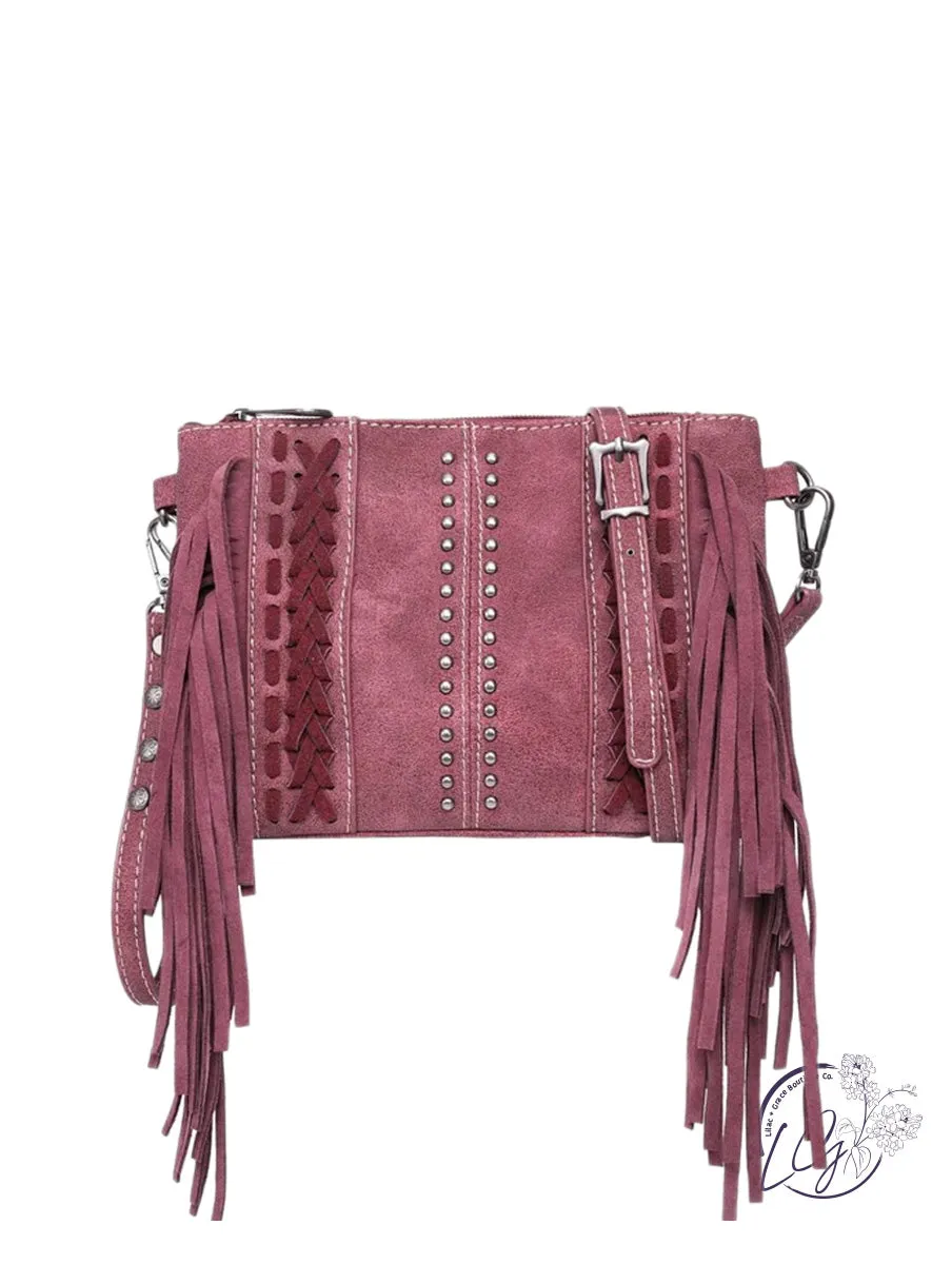 Montana West Fringe Clutch/Crossbody