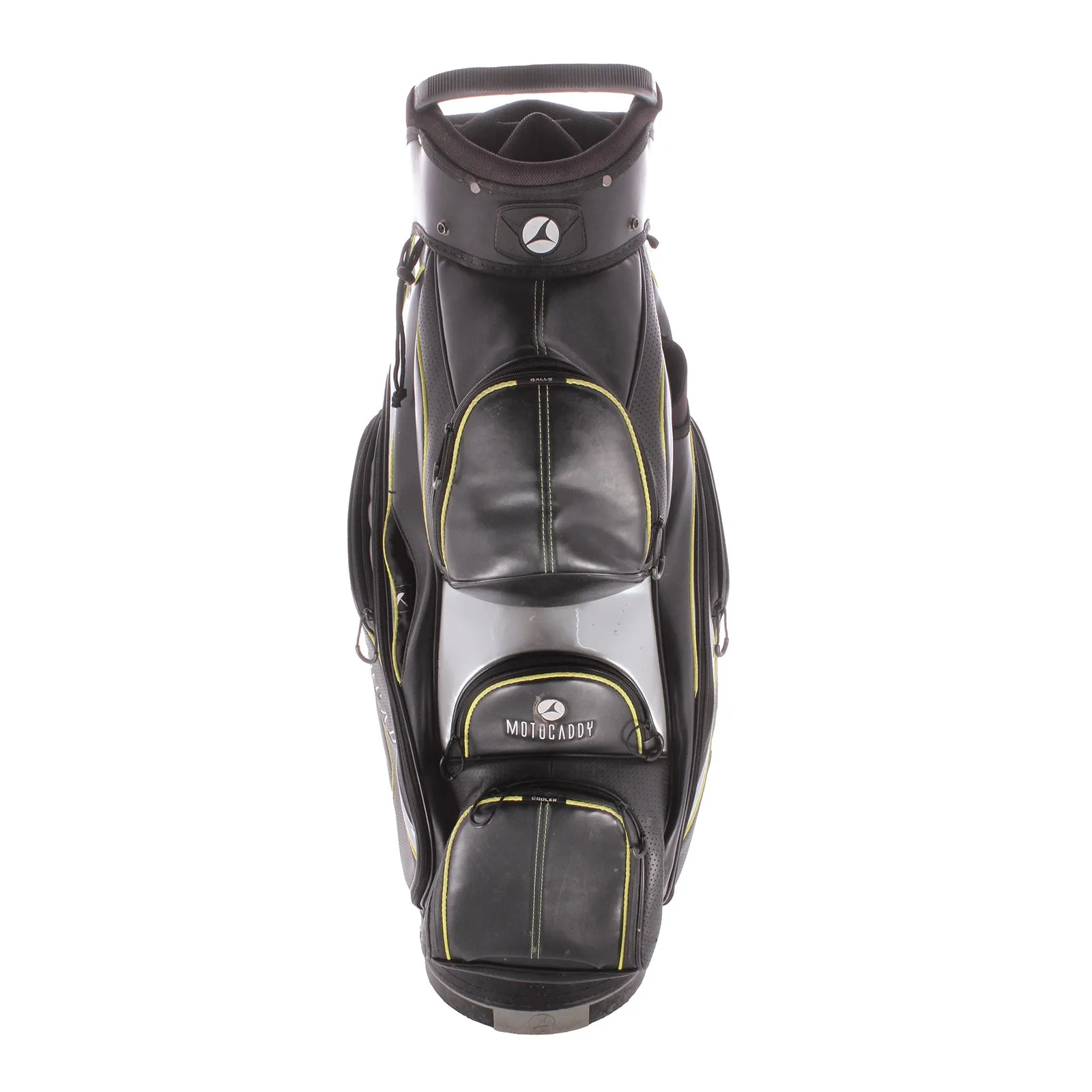 Motocaddy Premium Second Hand Cart Bag - Black/Silver/Lime