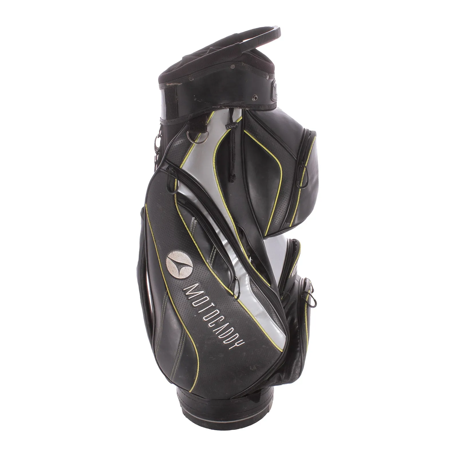 Motocaddy Premium Second Hand Cart Bag - Black/Silver/Lime