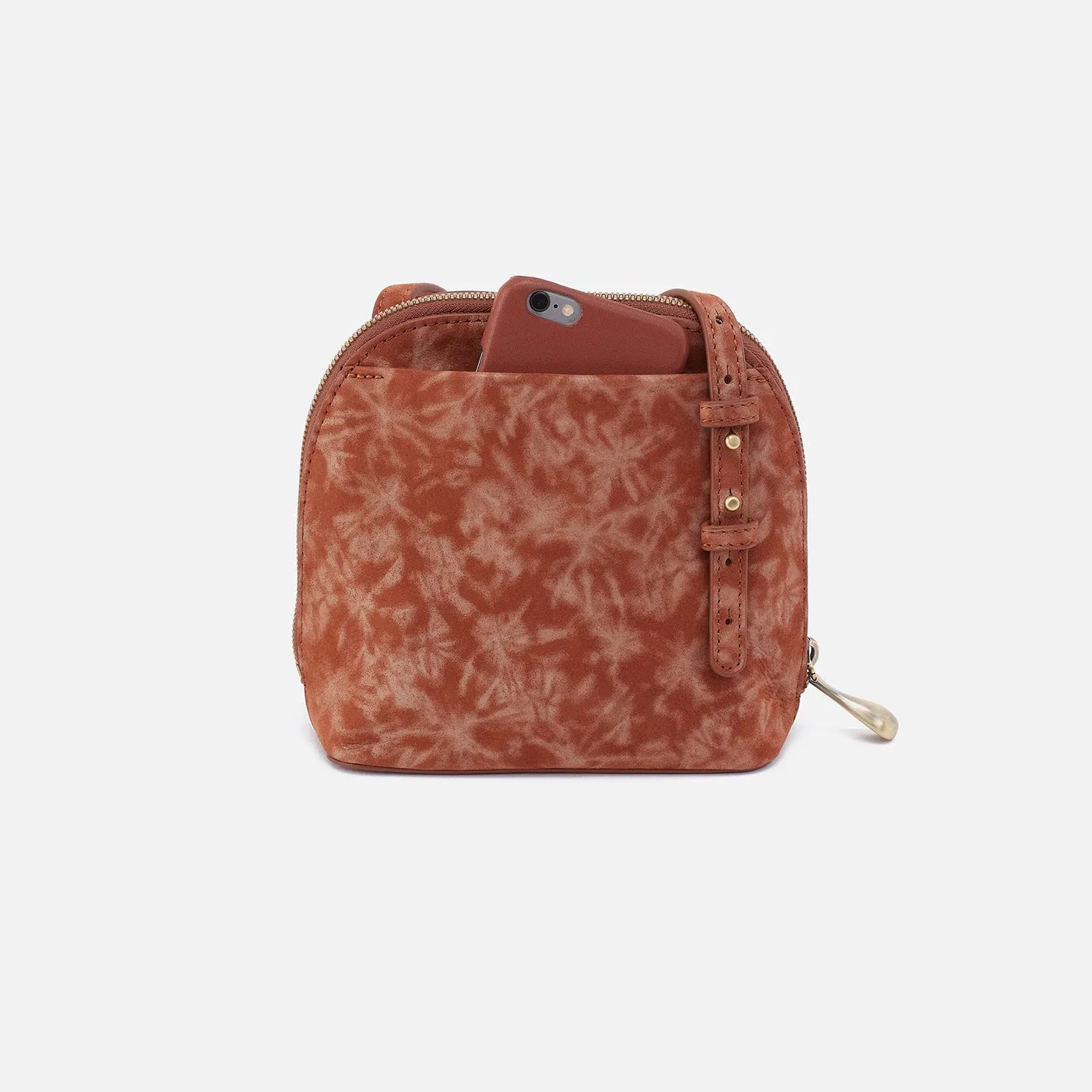 Nash Crossbody In Nubuck - Tumbleweed