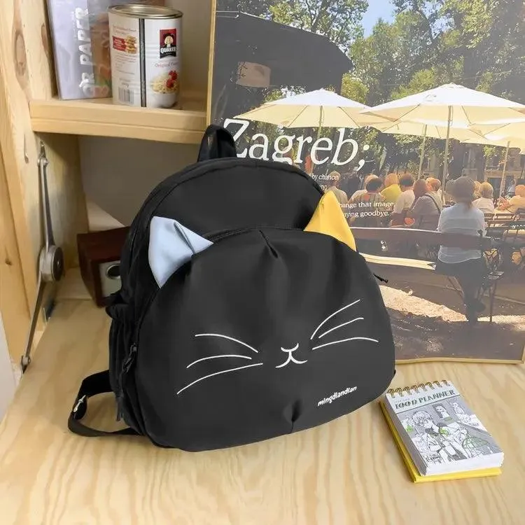 NBCB1125 Cool Backpack - Cartoon Cat Small Shoulder Bags For Children