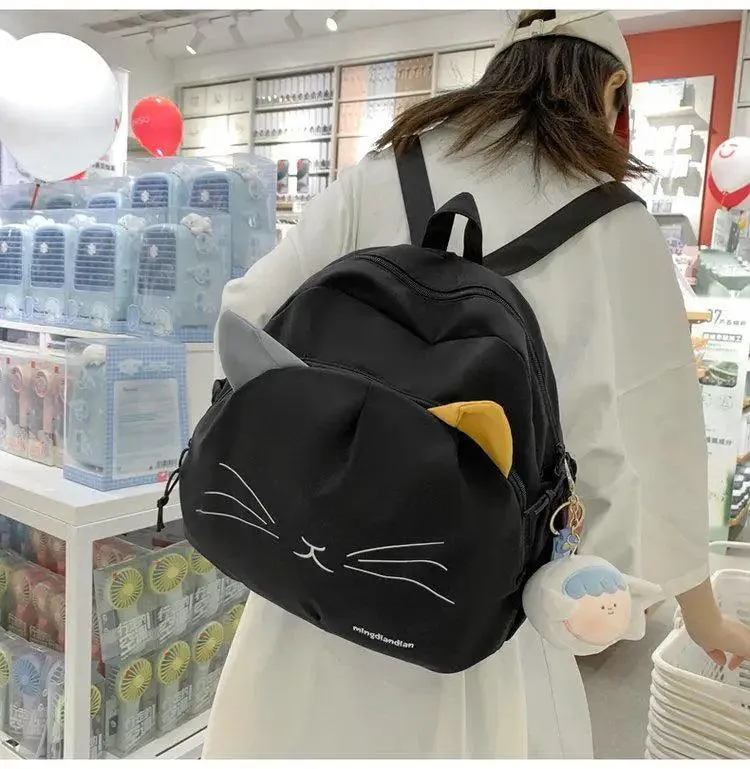 NBCB1125 Cool Backpack - Cartoon Cat Small Shoulder Bags For Children