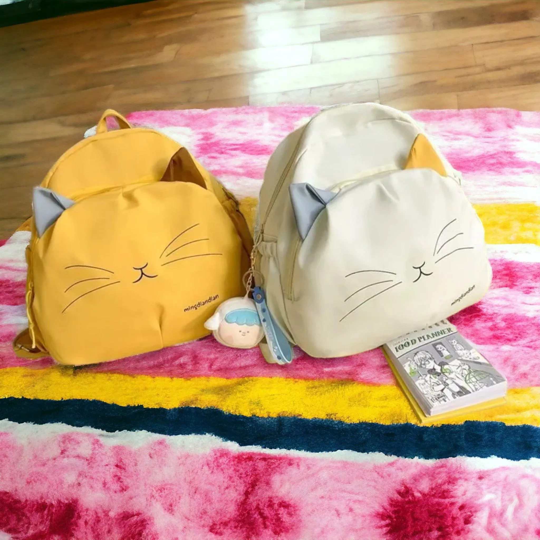 NBCB1125 Cool Backpack - Cartoon Cat Small Shoulder Bags For Children