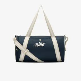 NIKE | HERITAGE RETRO DUFFEL BAG (13L) { ARMORY NAVY/SEA GLASS/SEA GLASS