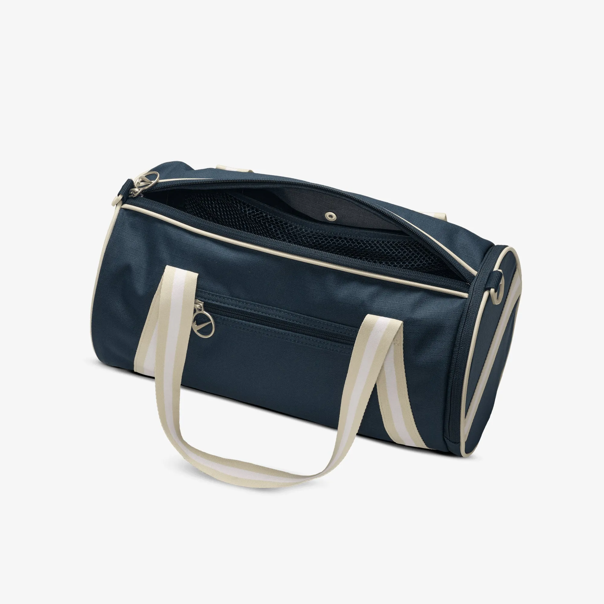 NIKE | HERITAGE RETRO DUFFEL BAG (13L) { ARMORY NAVY/SEA GLASS/SEA GLASS