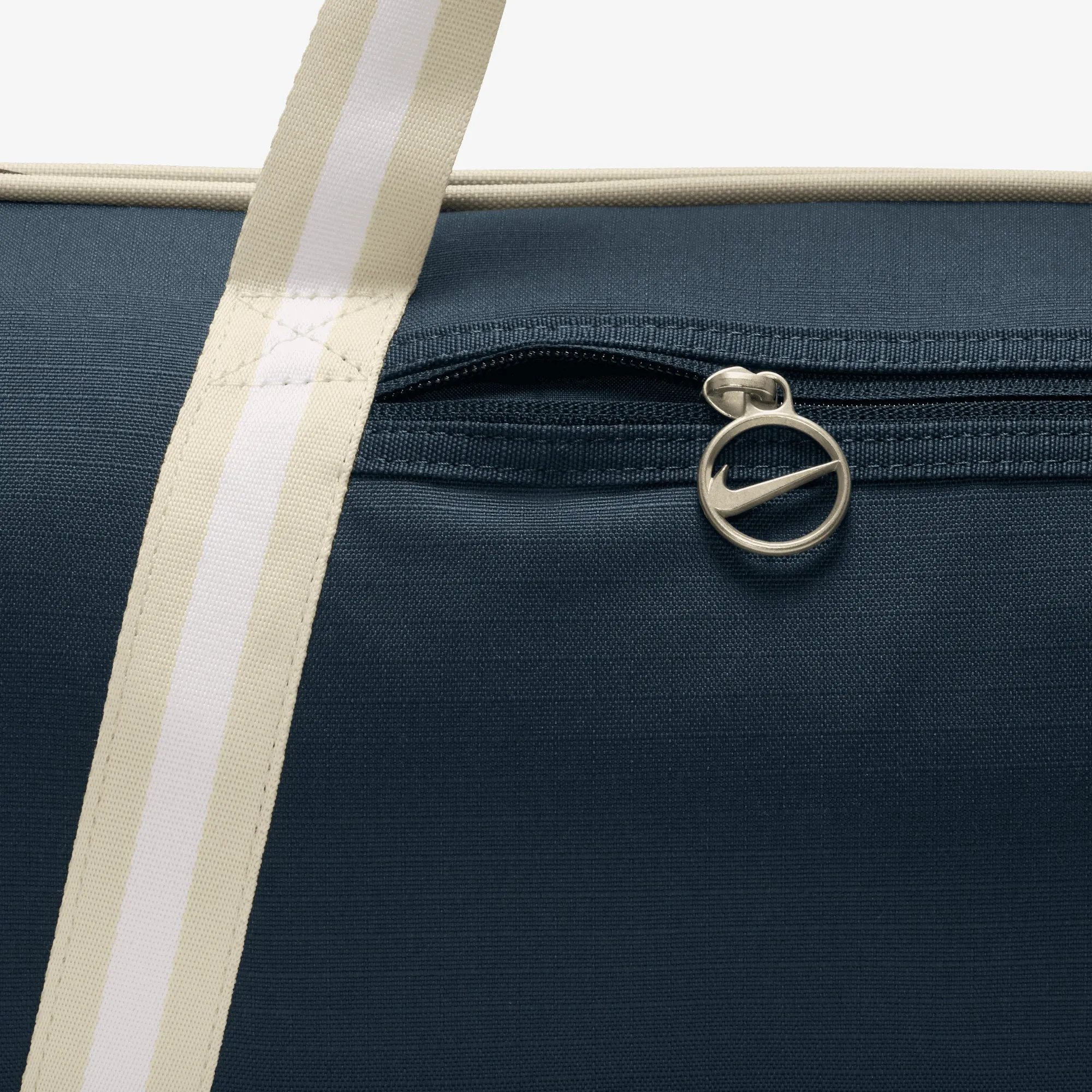 NIKE | HERITAGE RETRO DUFFEL BAG (13L) { ARMORY NAVY/SEA GLASS/SEA GLASS