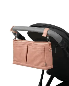 OiOi Stroller Organiser - Dusty Rose