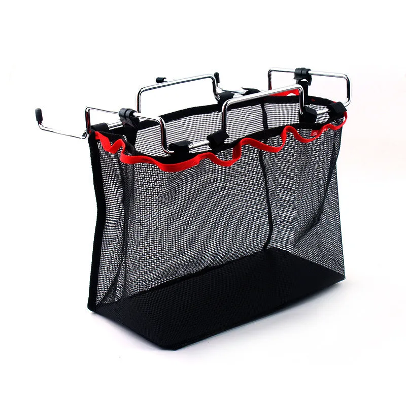 Outdoor Camping Wire Storage Grid Portable Storage Bag Picnic Table Barbecue Tool Kit Kitchen Debris Net Set