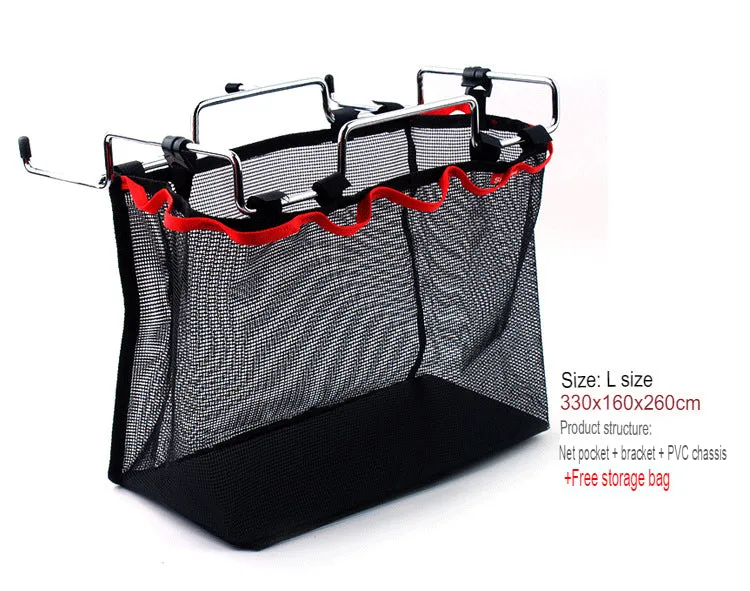 Outdoor Camping Wire Storage Grid Portable Storage Bag Picnic Table Barbecue Tool Kit Kitchen Debris Net Set