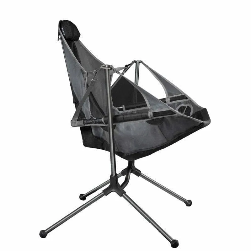 Outdoor Recliner Rocking Chair - Comfortable, Durable for Garden, Camping & Fishing