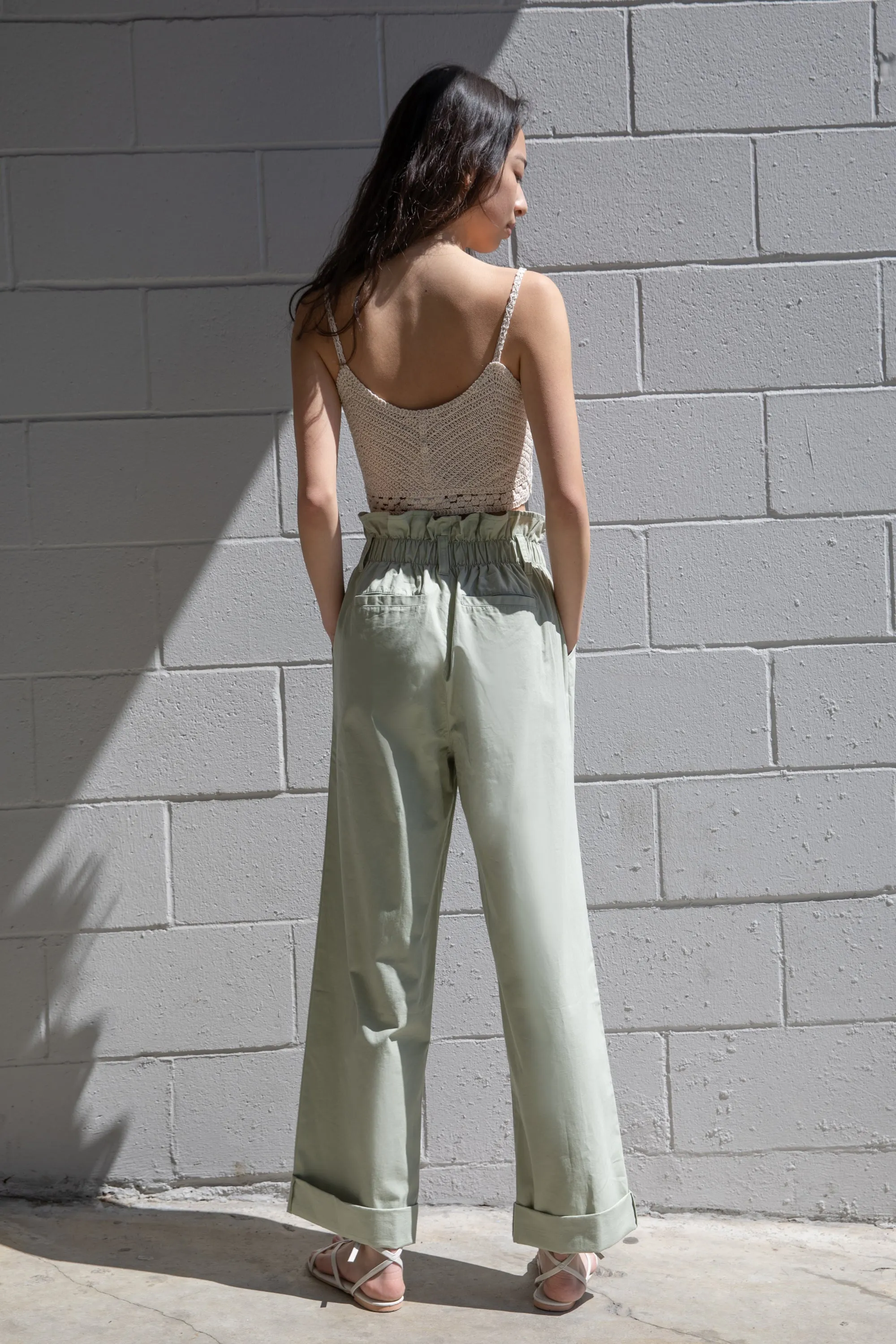 PAPERBAG WAIST PANTS