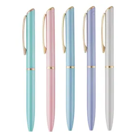 Pentel ENERGEL ES BLP2005P Limited Pastel Color Series Speed Ball Pen Speed Metal Ball Pen Ball Pen Beautifully Boxed