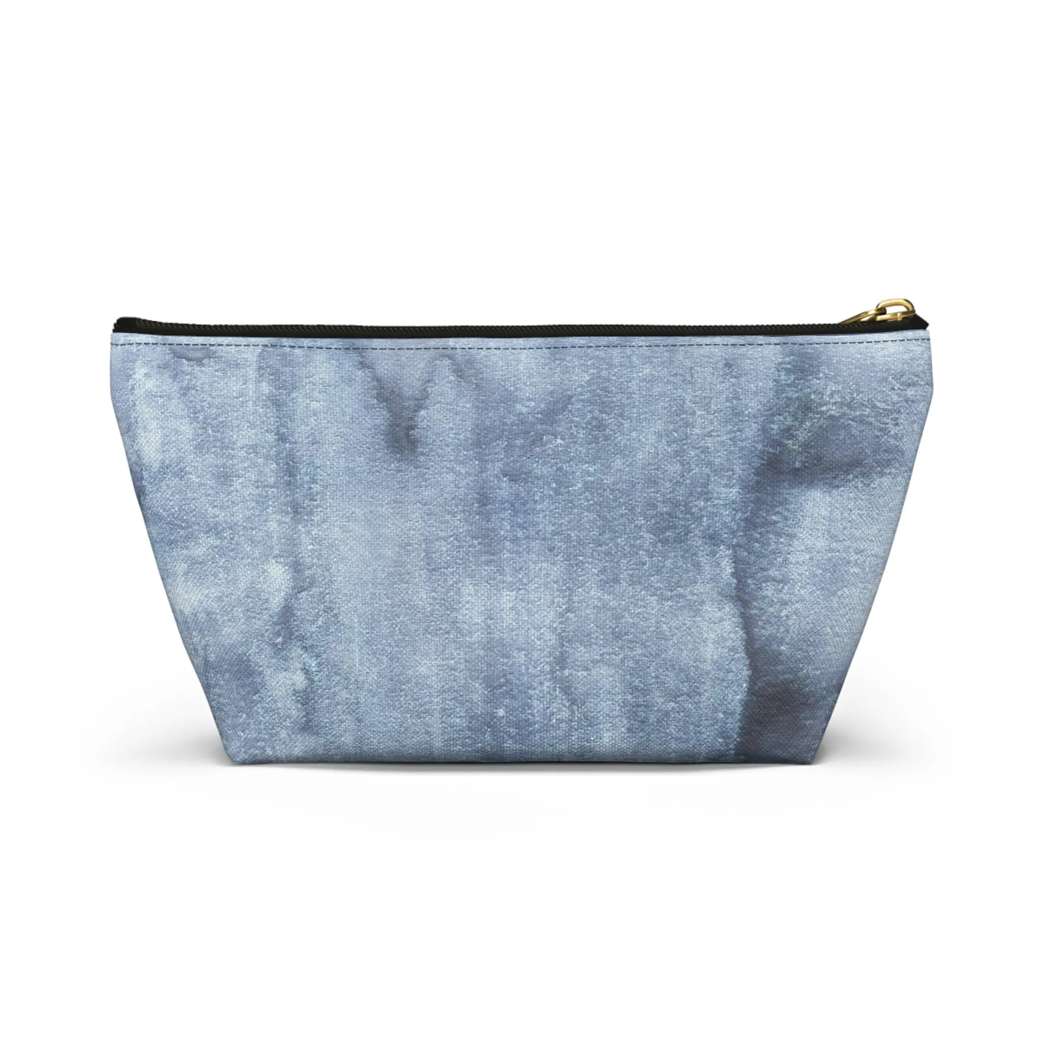 Personalized Denim Watercolor Pencil Pouch