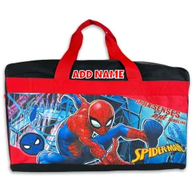 Personalized Kid's Travel Duffel Bag - Spider-Man (No Shoulder Strap)