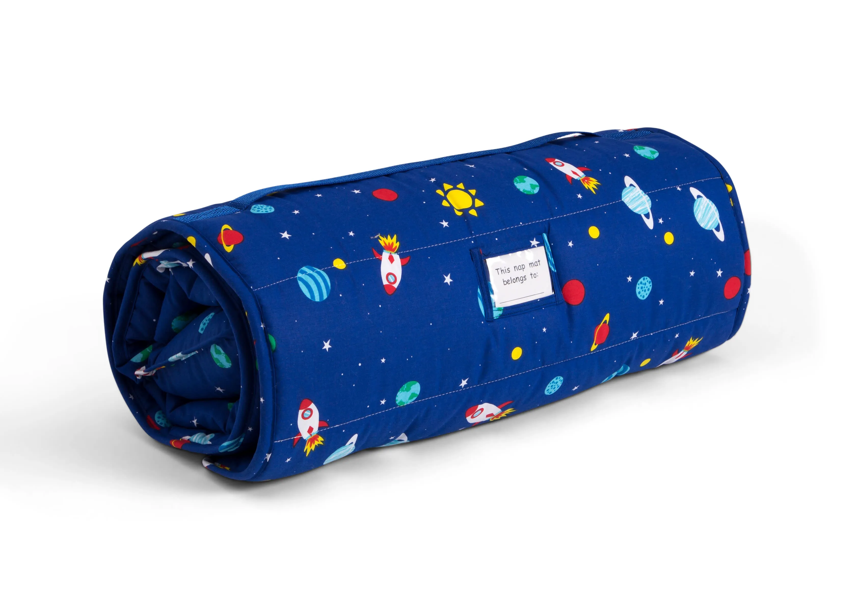 Personalized Nap Mat with Included Pillow and Blanket for Toddlers & Kids