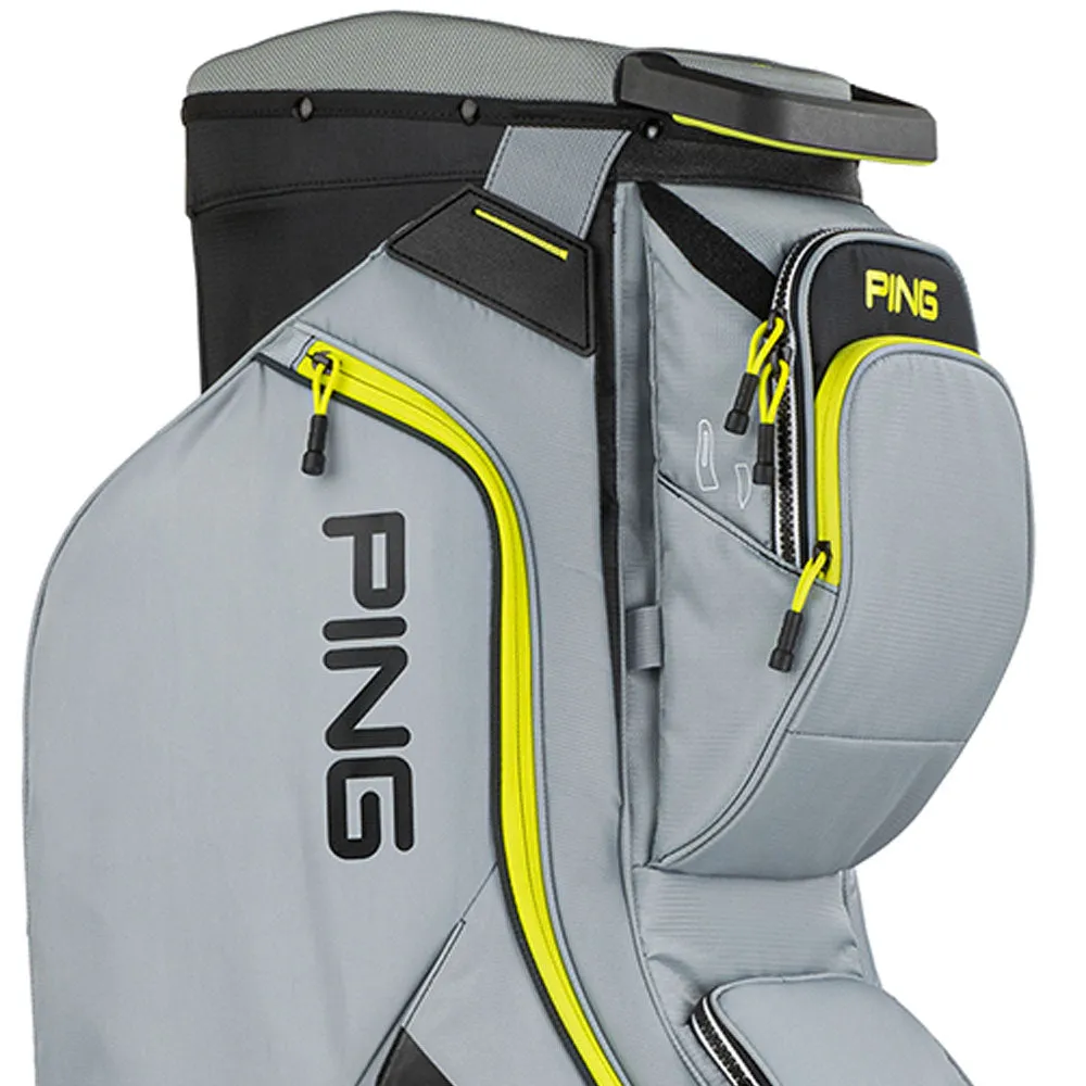 Ping Traverse Cart Bag - Black/Iron/Neon Yellow