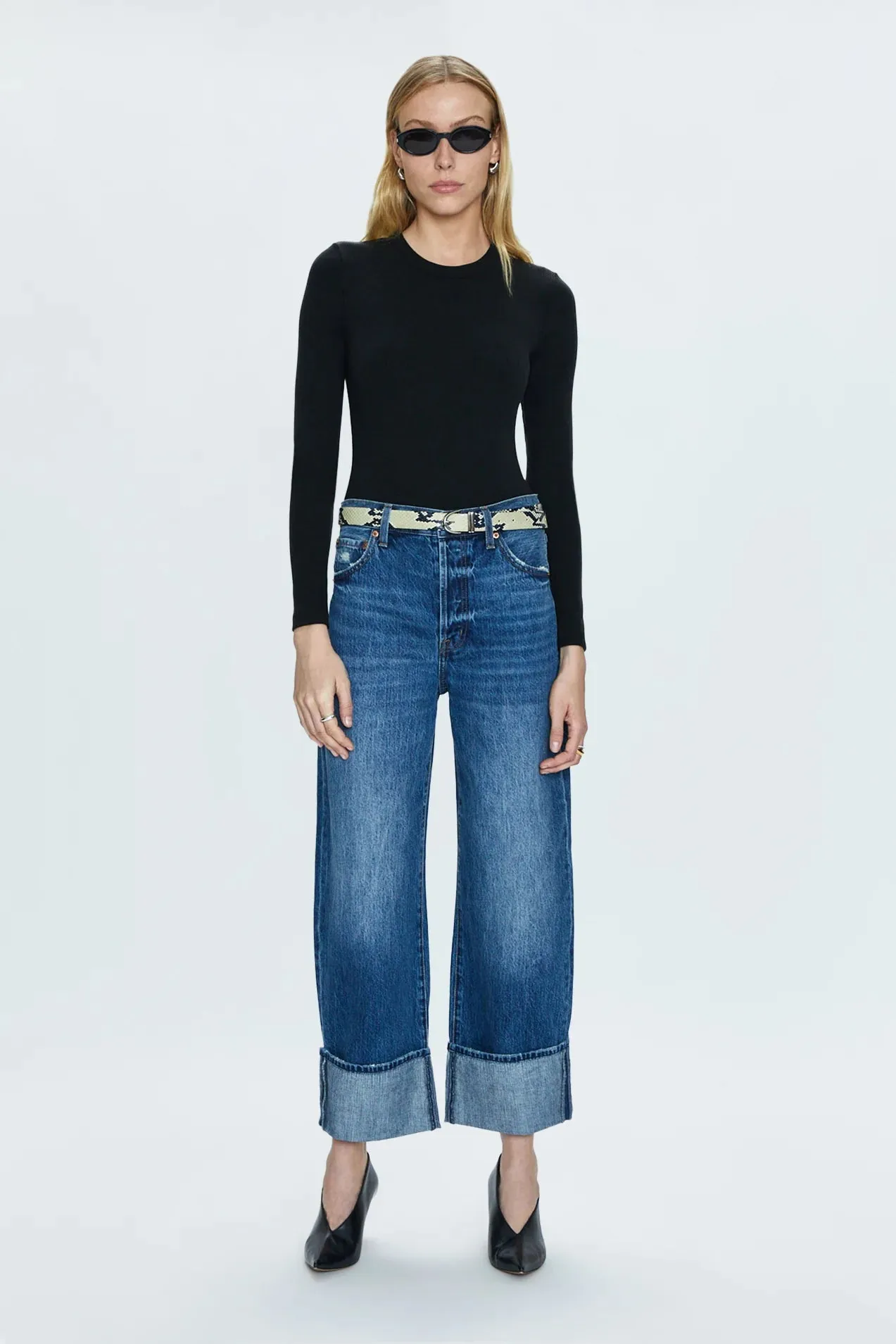 PISTOLA - RYDER HIGH RISE CUFFED STRAIGHT JEAN FULTON