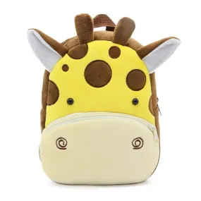 Plush Cartoon Shape Backpack For Kids