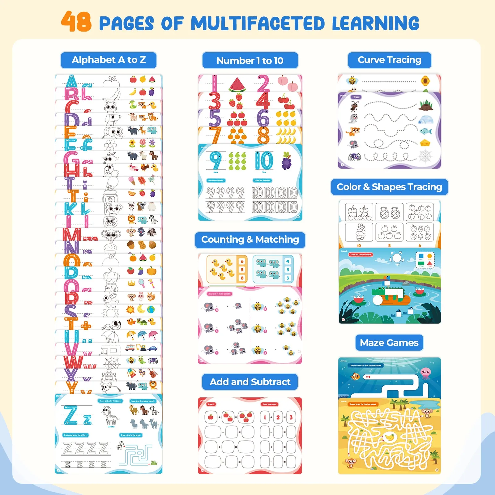 Preschool Learning Activities Handwriting Practice Book