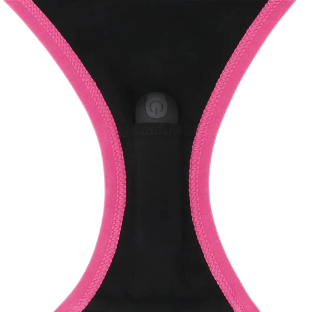 Printed Vibrating Sexy Panties Pink