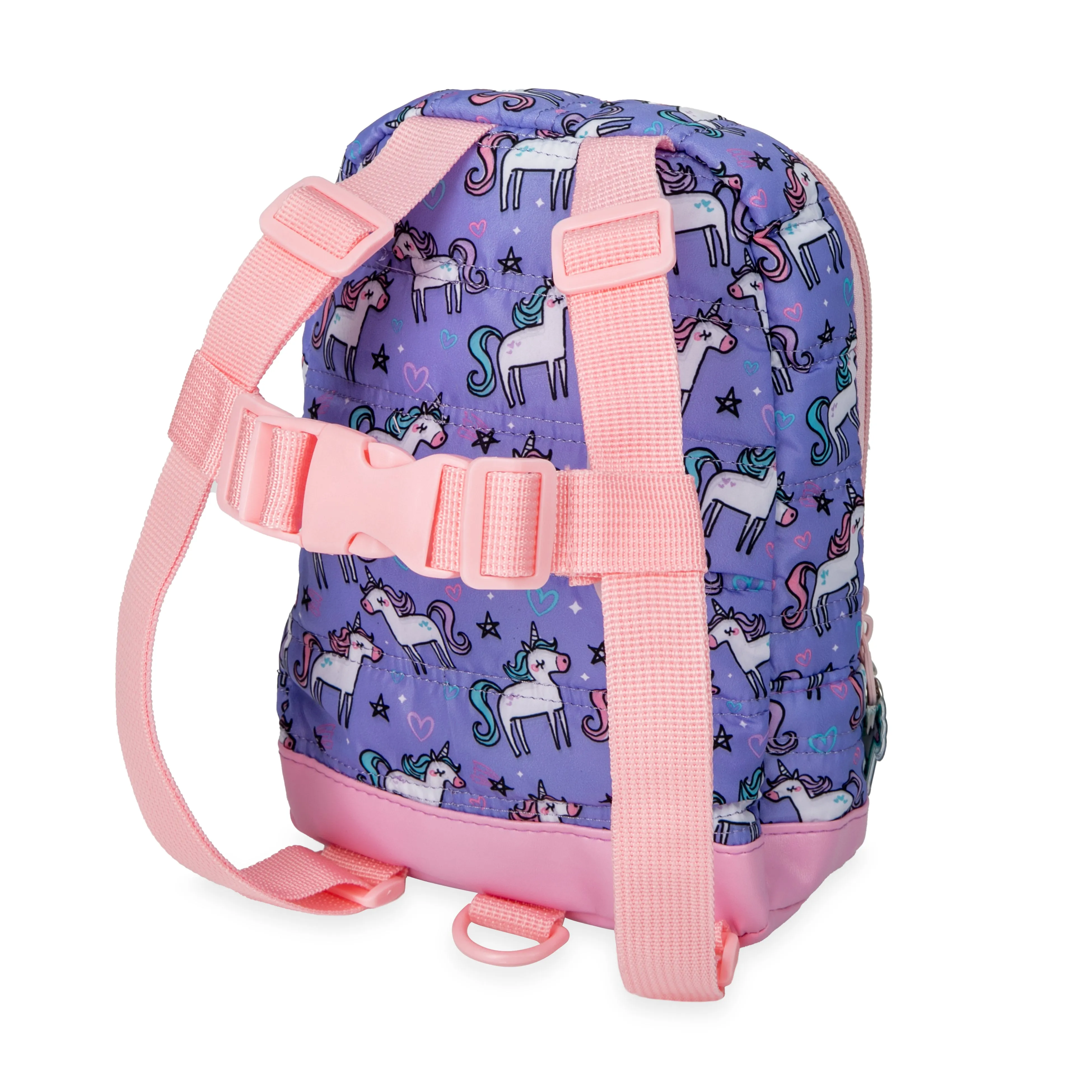 Quilted Backpack with Safety Harness