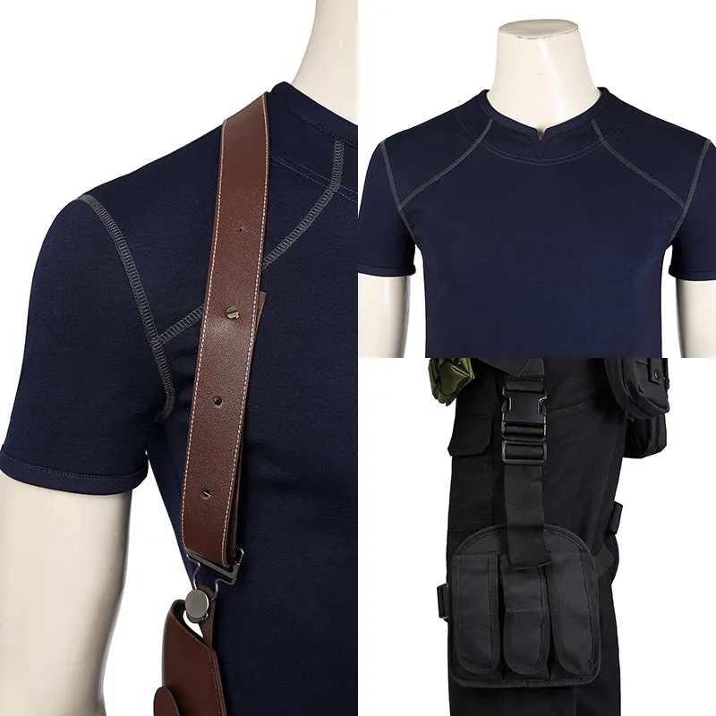 Resident Evil 4 Remake Leon S. Kennedy Leon Scott Kennedy Cosplay Costume