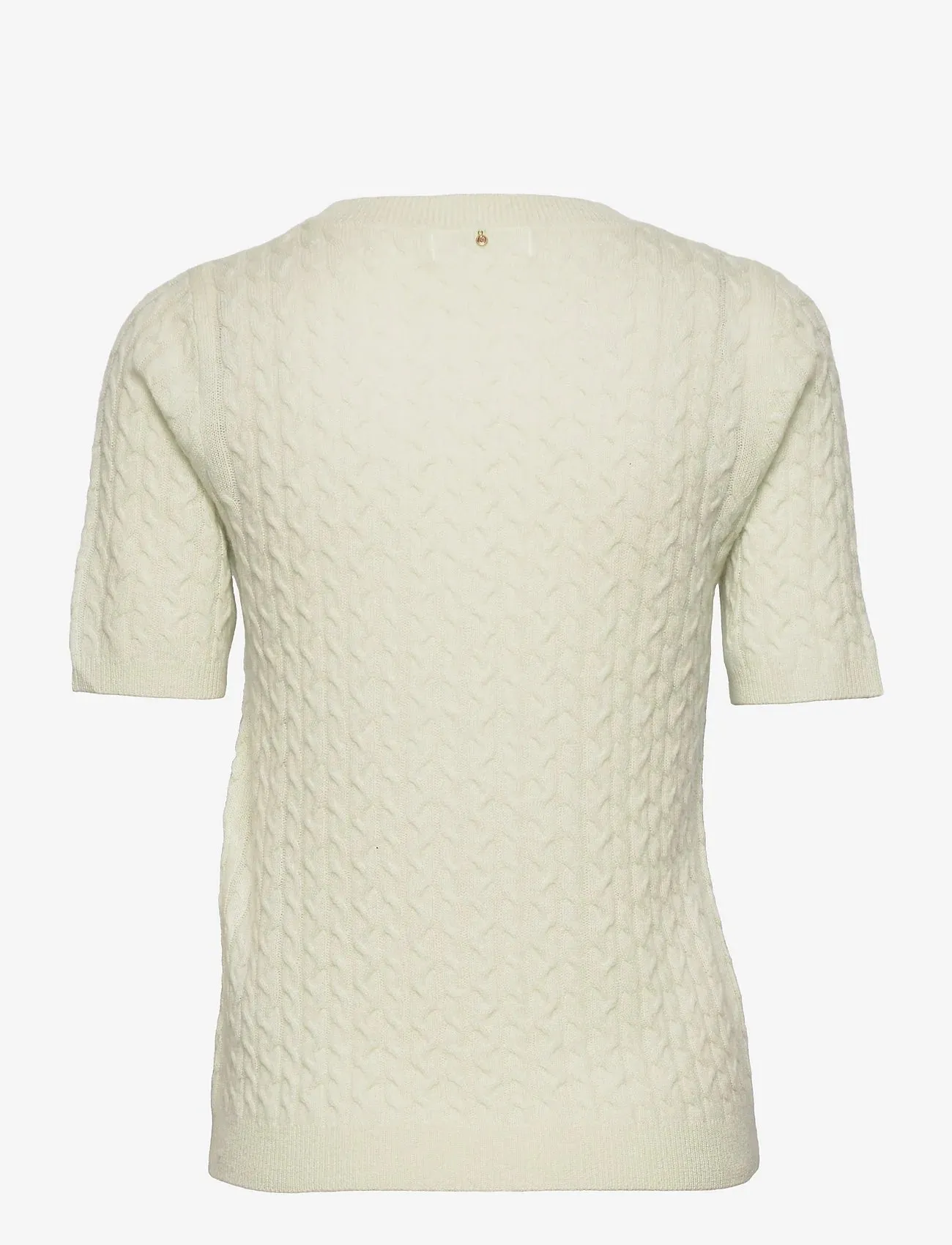 ROSEMUNDE S/S PATTERNED KNIT | Ivory