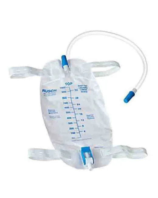 Rusch Leg Bag Kit with Straps 500ml - 1 Each