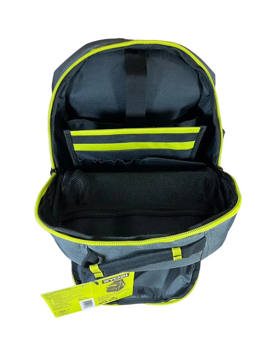 RYOBI 16 in. Backpack with Tool Organizer