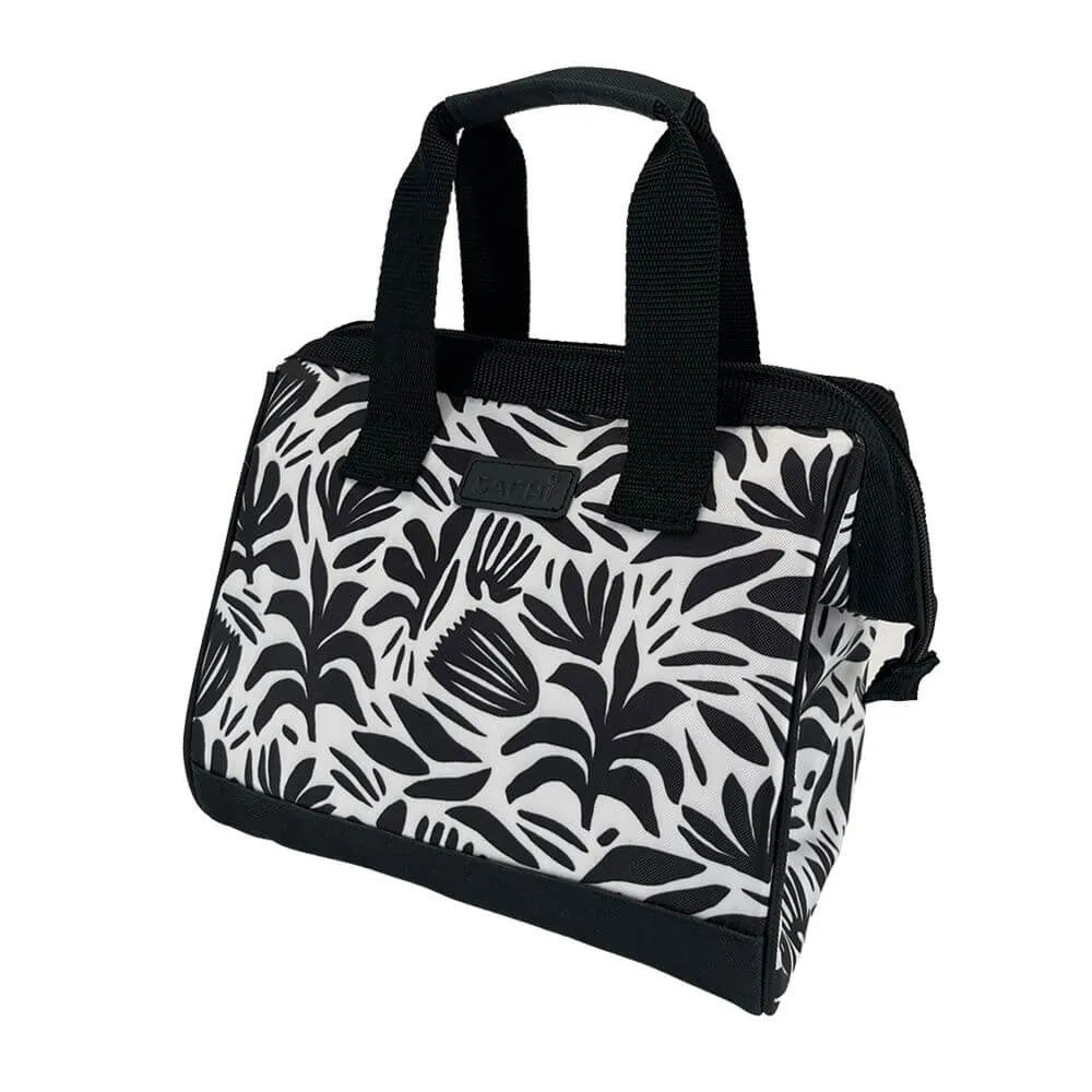 Sachi Insulated Lunch Bag Monochrome Blooms