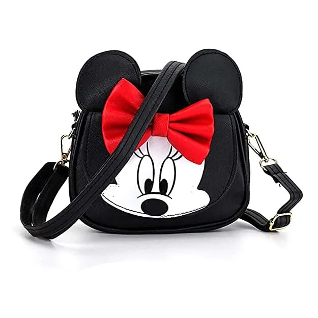 SaleBox P.U. Printed Sling Bag for Teenagers Girls (MICKY)