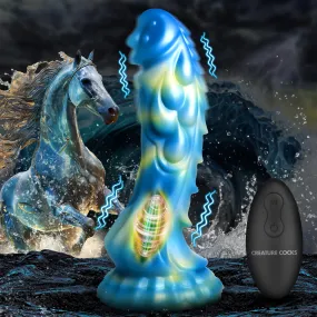 Sea Stallion Vibrating Dildo w/ Remote