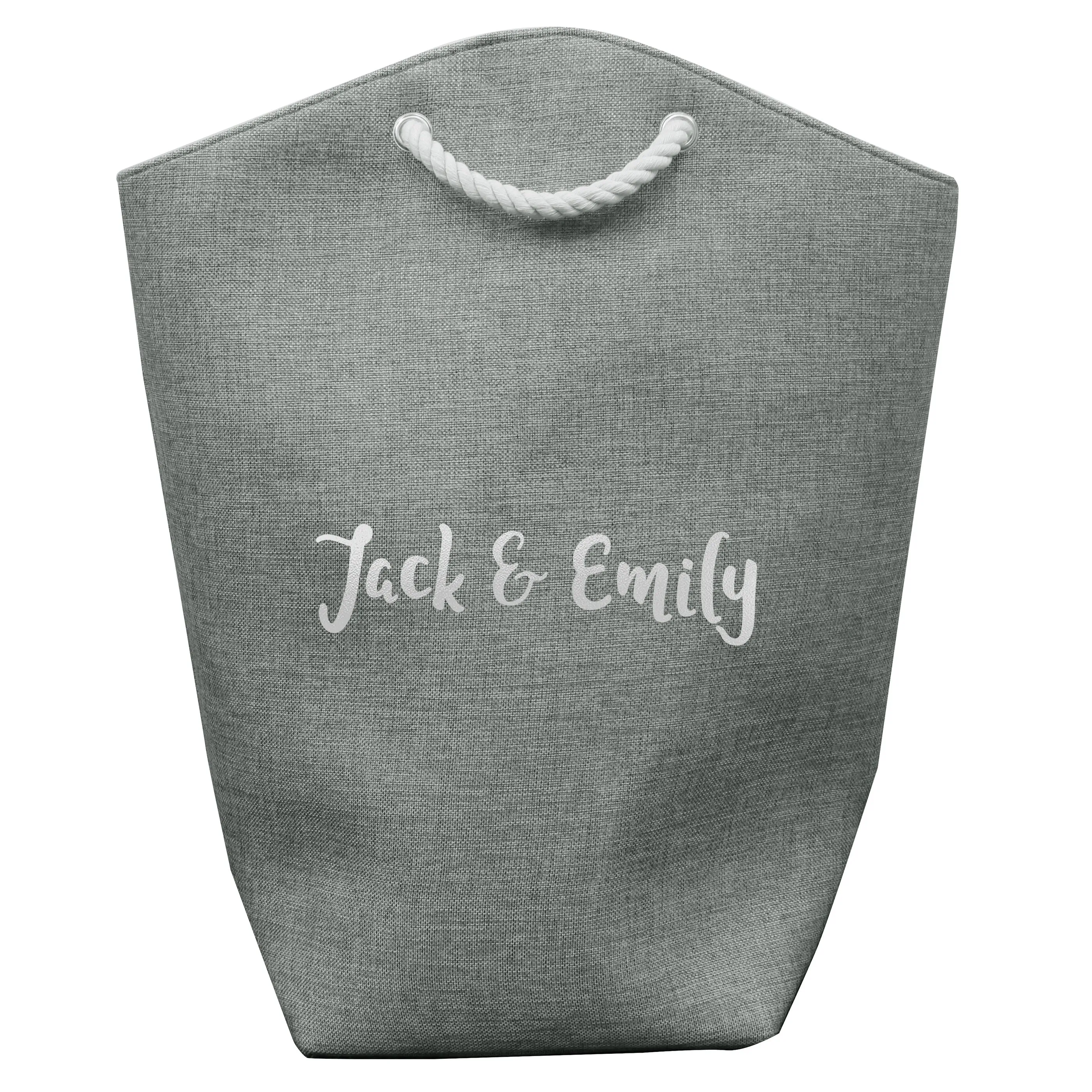 Silver Name Storage Bag - Personalised