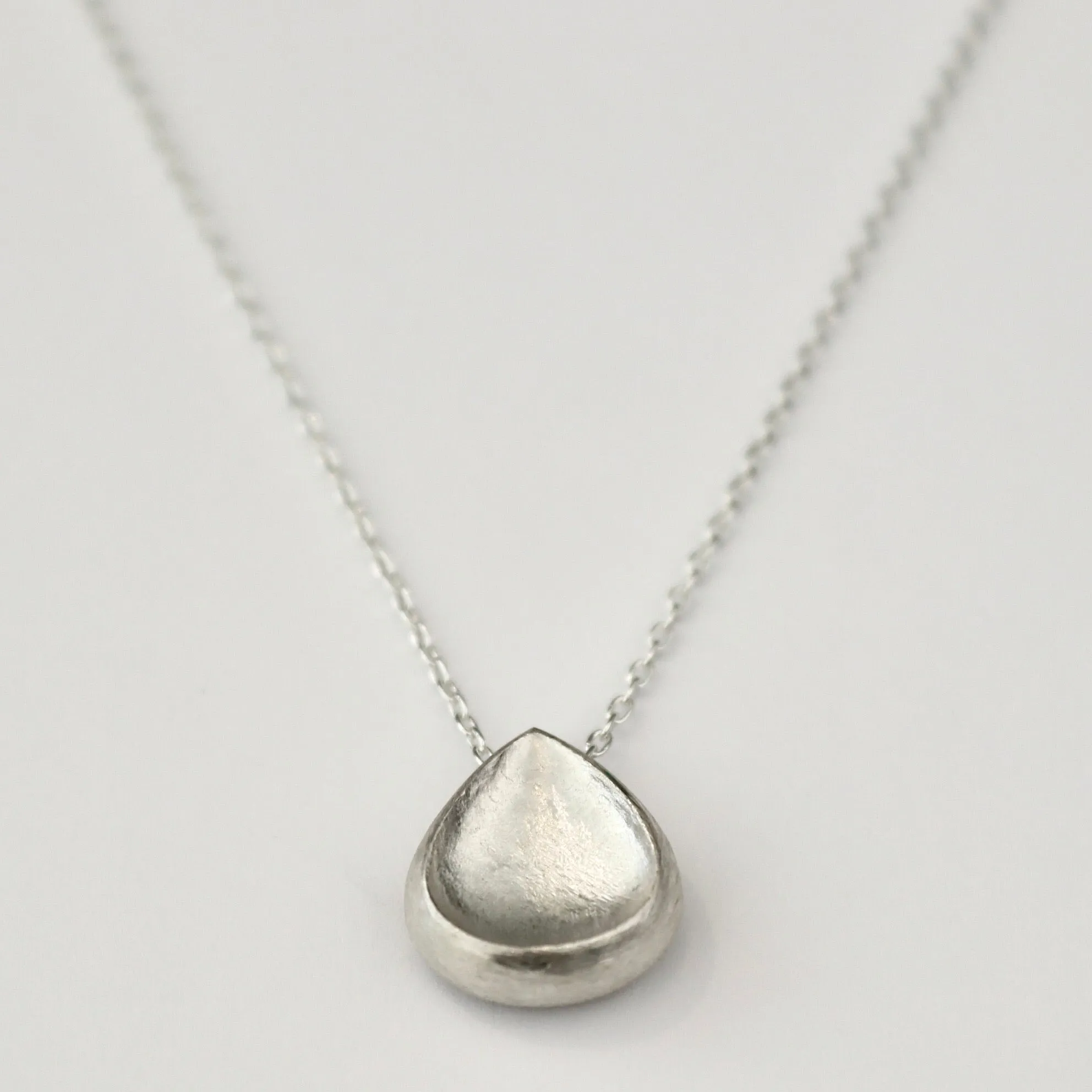 Silver Teardrop Pendant