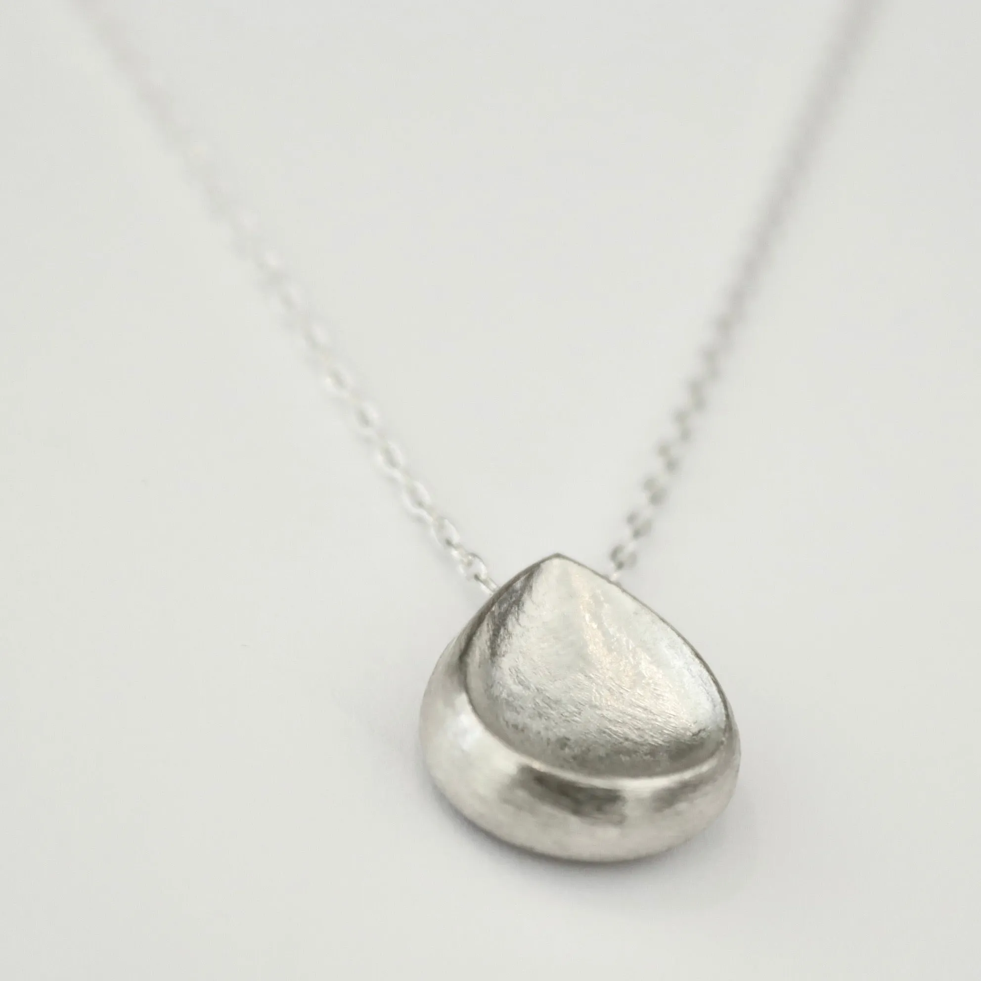 Silver Teardrop Pendant