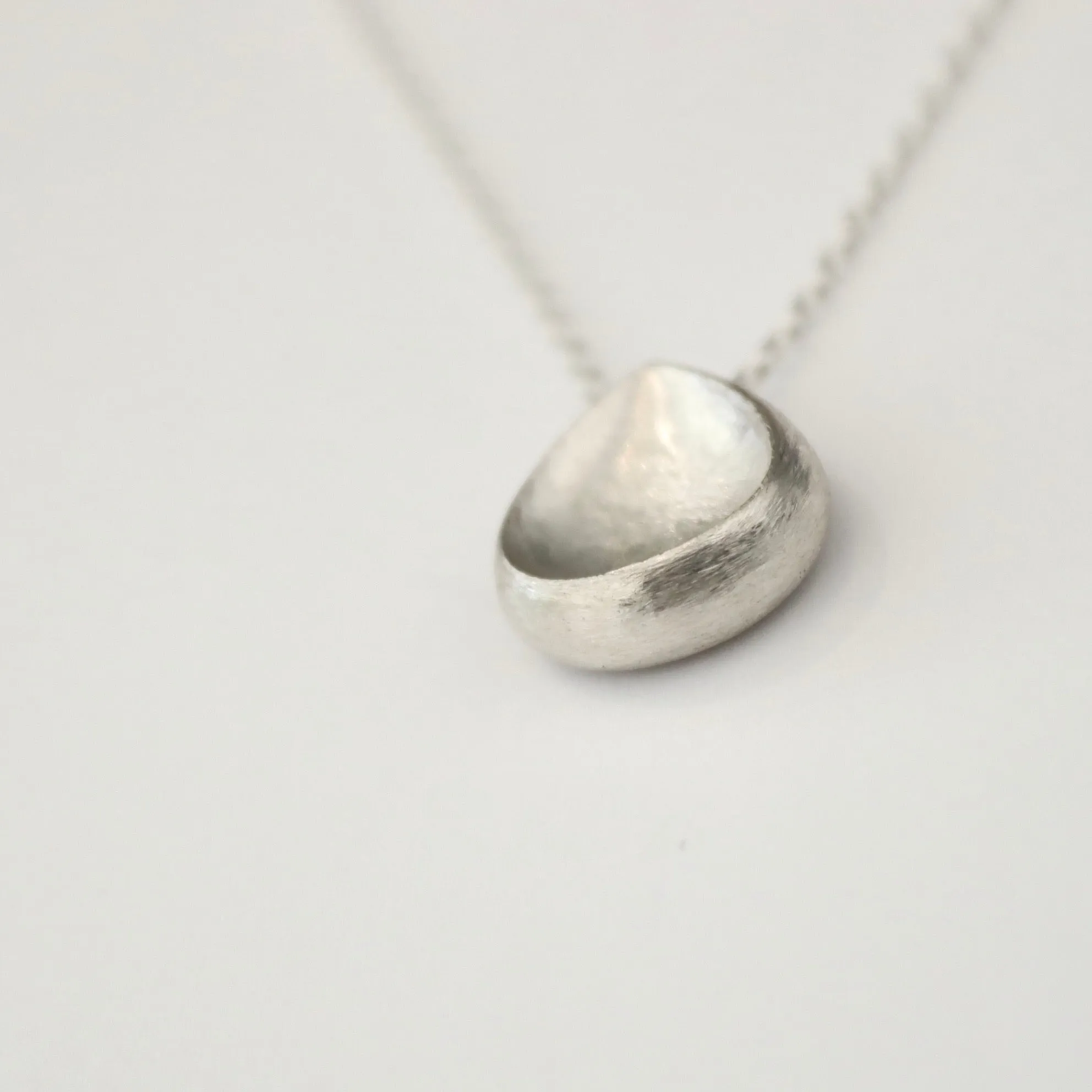 Silver Teardrop Pendant