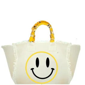 Smile Original Fringe Canvas Bag