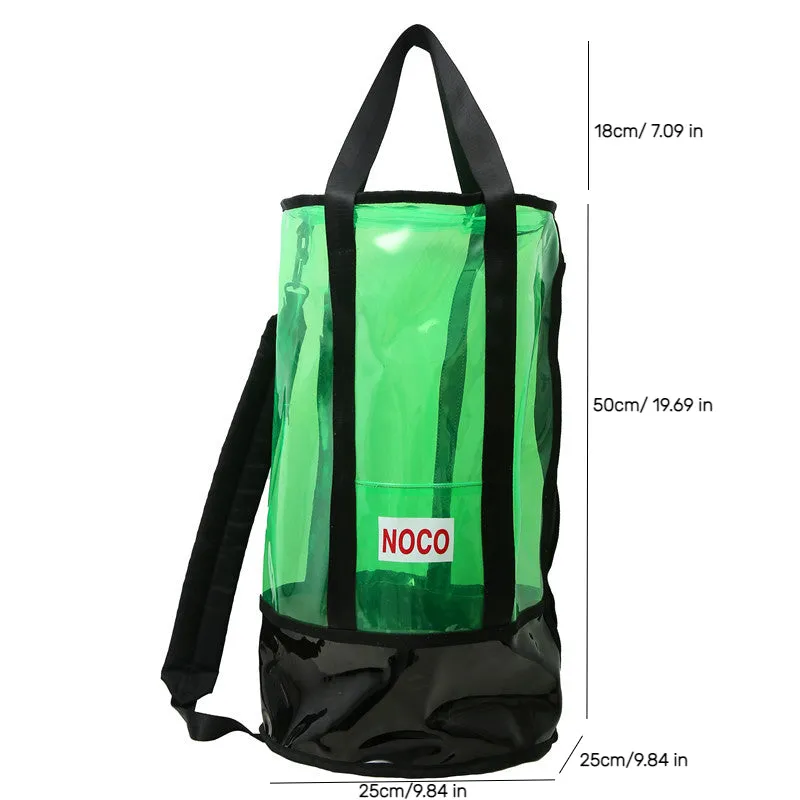 Sohiwoo Transparent Storage Bag For Travel Waterproof Sports Fitness Swimming Bag