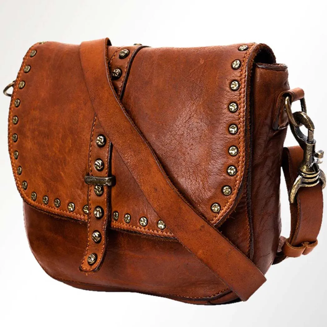 Spaghetti Western Studded Messenger Bag