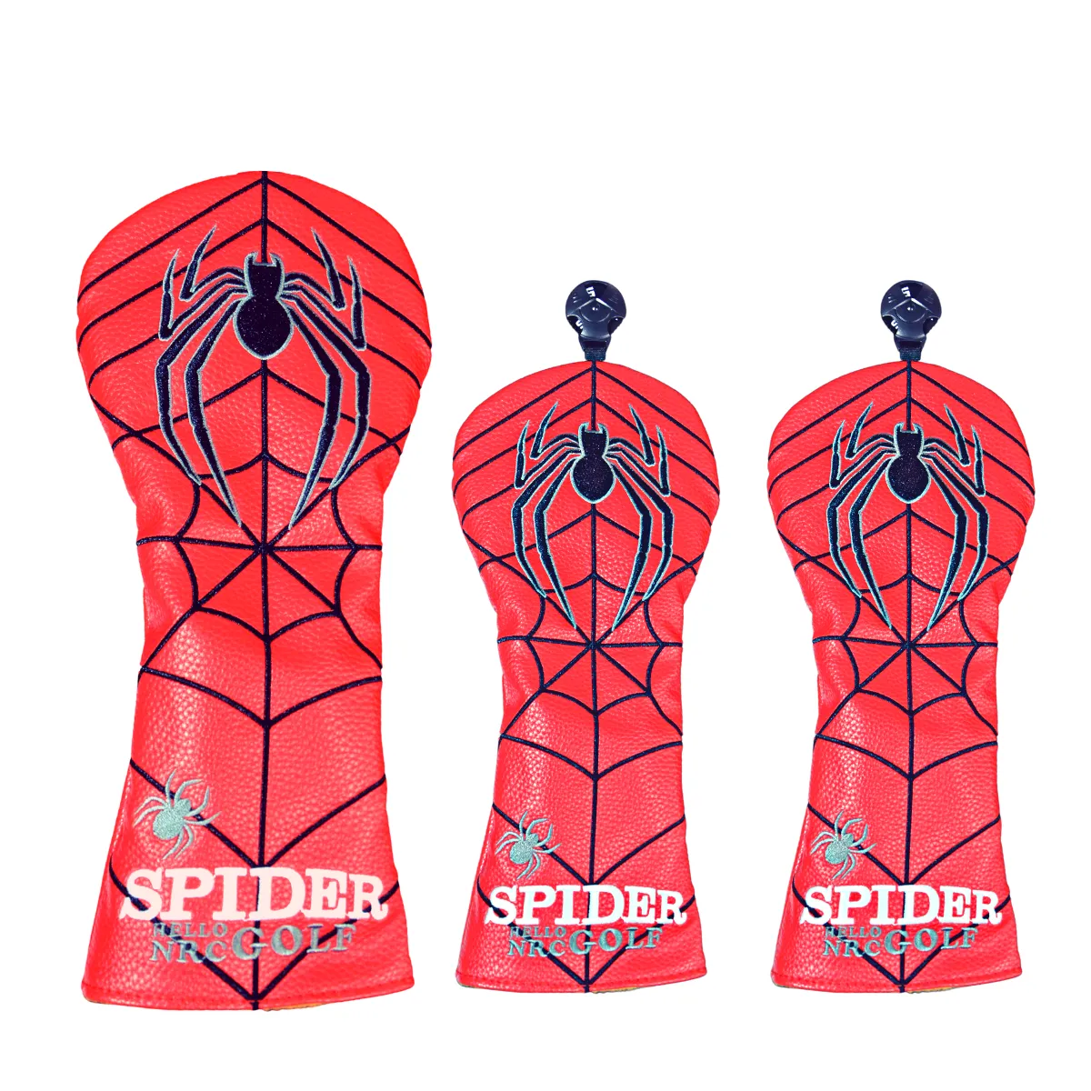 Spider Wood Head Covers (Set of 3 pcs)