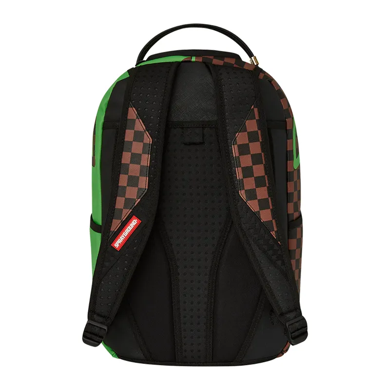 Sprayground - #211 Green Money Bear DLXSV Backpack