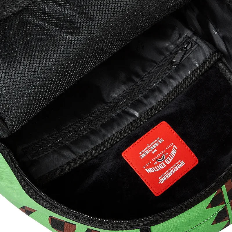 Sprayground - #211 Green Money Bear DLXSV Backpack