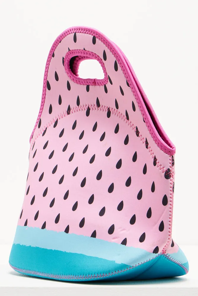 Strawberry Lunch Bag Pink