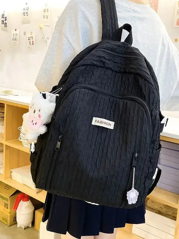 Student Backpack Fashionable And Minimalist 1236