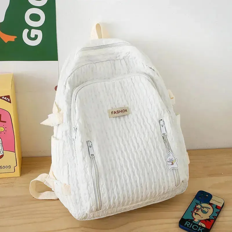 Student Backpack Fashionable And Minimalist 1236