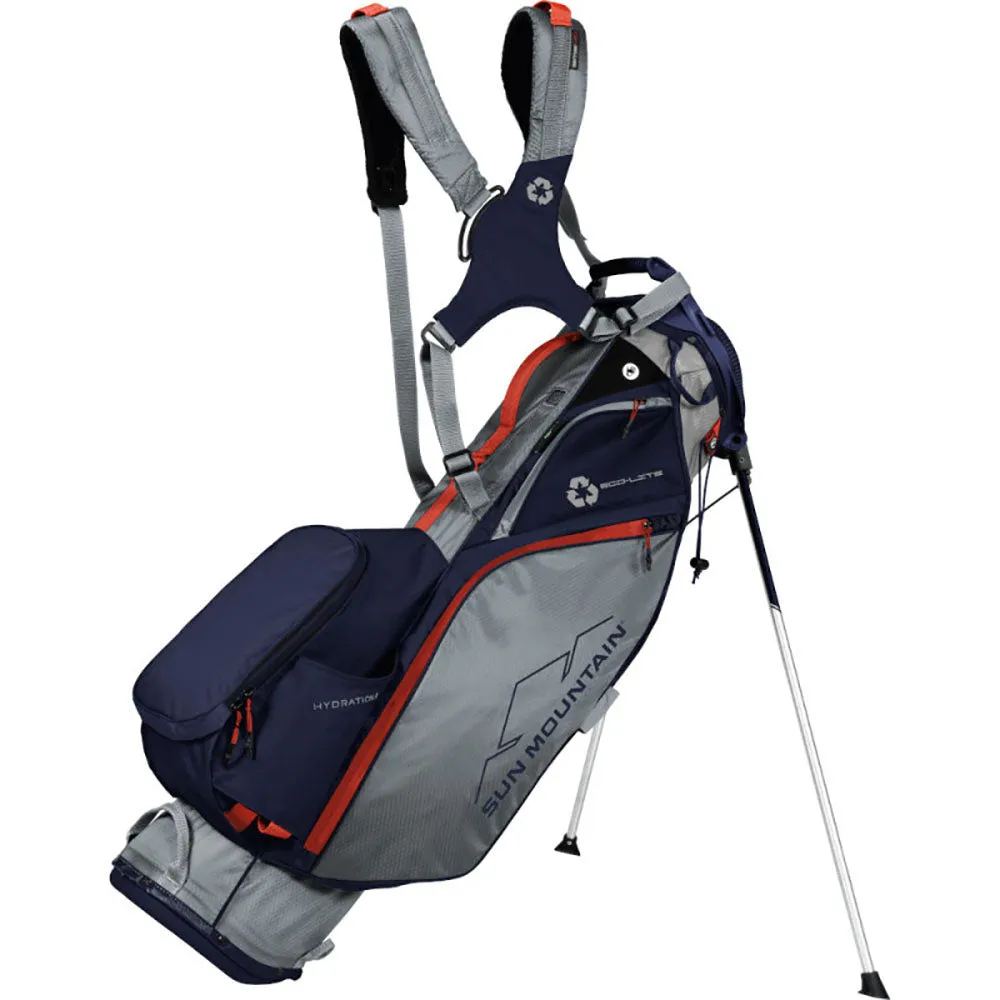 Sun Mountain Eco-lite Stand Bag - Cadet/Inferno/Gunmetal