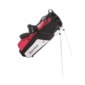 TaylorMade Flex Tech Second Hand Stand Bag - Black/White/Red