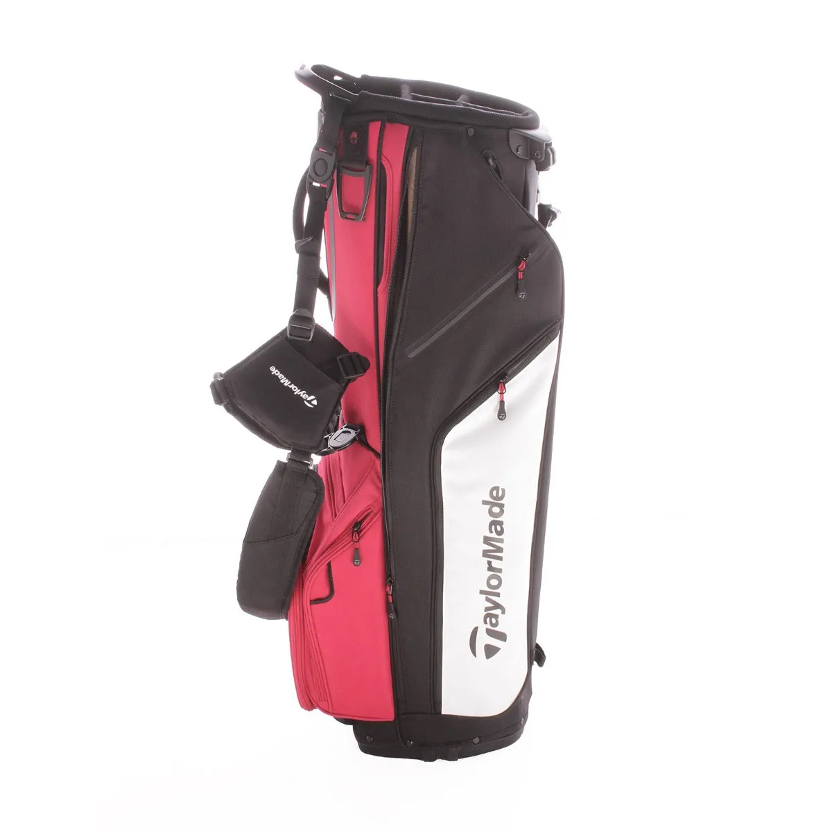 TaylorMade Flex Tech Second Hand Stand Bag - Black/White/Red