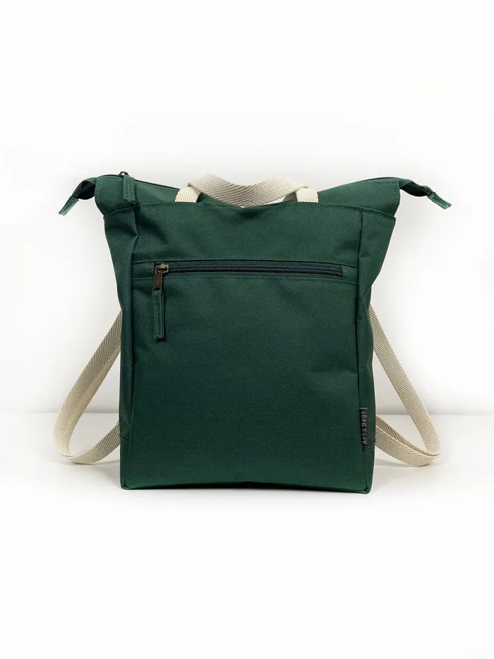 Teal Green Roomy Aesthetic Backpack for Women