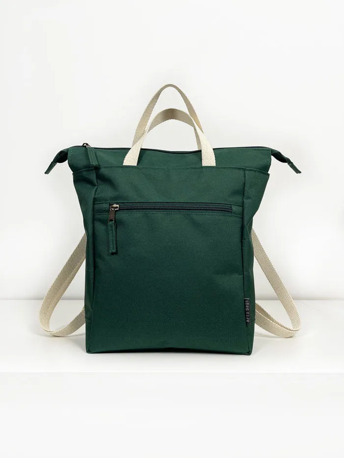 Teal Green Roomy Aesthetic Backpack for Women